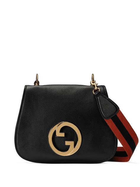 gucci blondie bag black|Gucci blondie medium shoulder bag.